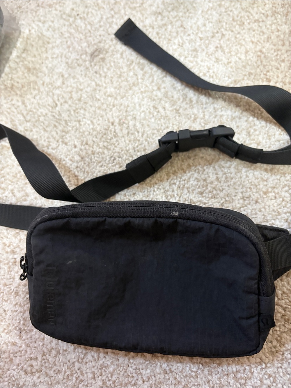 lululemon athletica Black Men's and Women’s Belt Bag